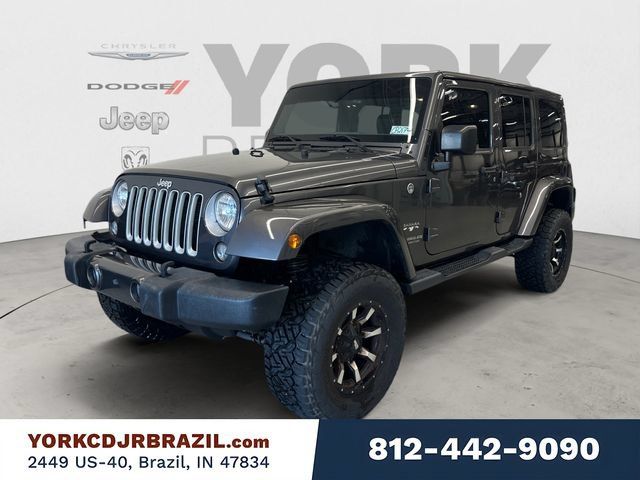 Used 2016 Jeep Wrangler Unlimited Sahara w/ Dual Top Group AWD/4WD image 1