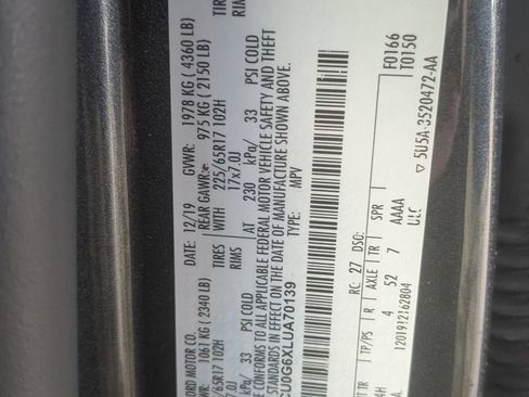 Used 2020 Ford Escape SE FWD image 38