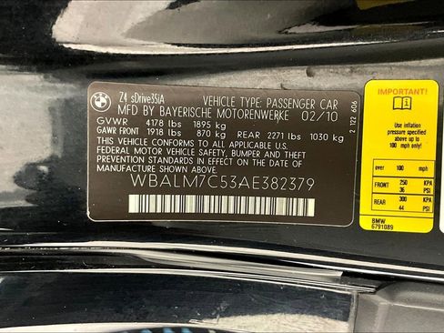 Used 2010 BMW Z4 sDrive35i image 35