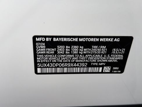 Certified 2024 BMW X3 sDrive30i w/ Convenience Package image 38