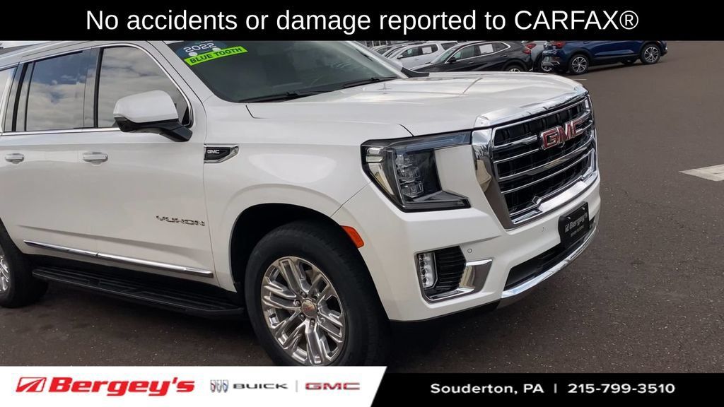 Certified 2022 GMC Yukon XL SLT w/ SLT Premium Package AWD/4WD image 2