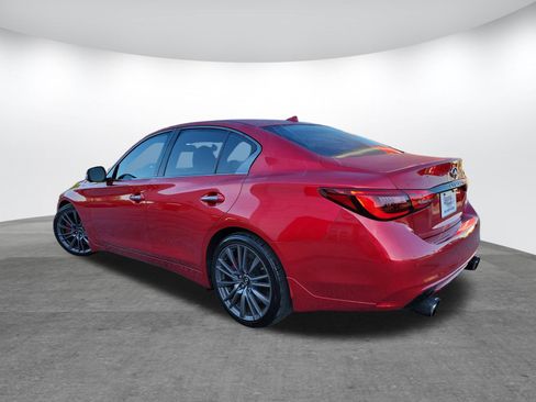 Used 2022 INFINITI Q50 Red Sport 400 w/ Cargo Package RWD image 7
