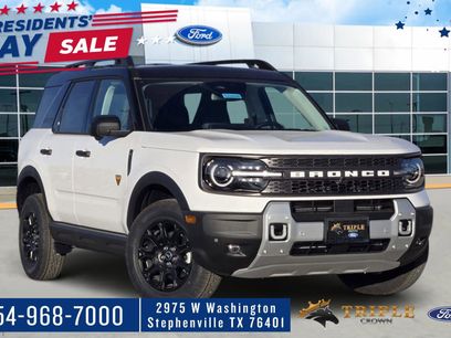 New 2025 Ford Bronco Sport Badlands w/ Badlands Tech Package