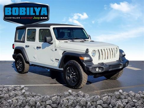 Used 2021 Jeep Wrangler Unlimited Sport image 2