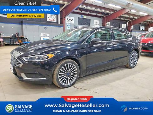 Used 2018 Ford Fusion SE w/ Fusion SE Technology Package image 1
