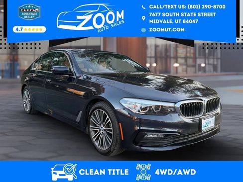 Used 2018 BMW 530i xDrive w/ Premium Package AWD/4WD image 1