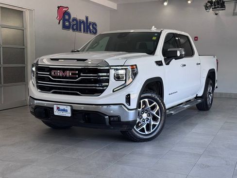 Certified 2025 GMC Sierra 1500 SLT w/ SLT Premium Plus Package AWD/4WD image 2