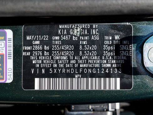 Used 2022 Kia Sorento X-Line EX AWD/4WD image 66