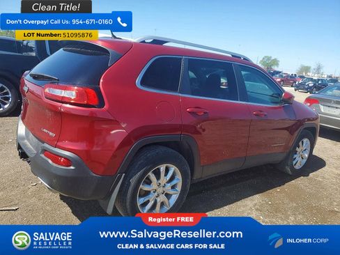 Used 2014 Jeep Cherokee Limited w/ Luxury Group AWD/4WD image 4