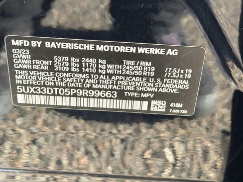Used 2023 BMW X4 xDrive30i w/ M Sport Package AWD/4WD image 12