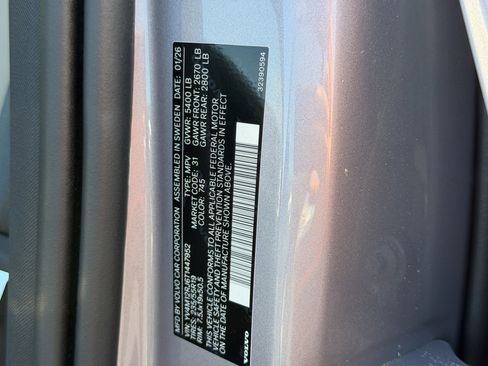 New 2026 Volvo XC60 B5 Core w/ Protection Package image 33