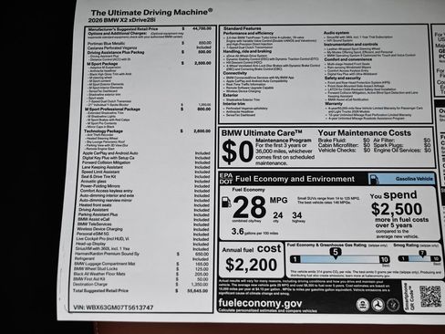 New 2026 BMW X2 xDrive28i w/ Technology Package image 25