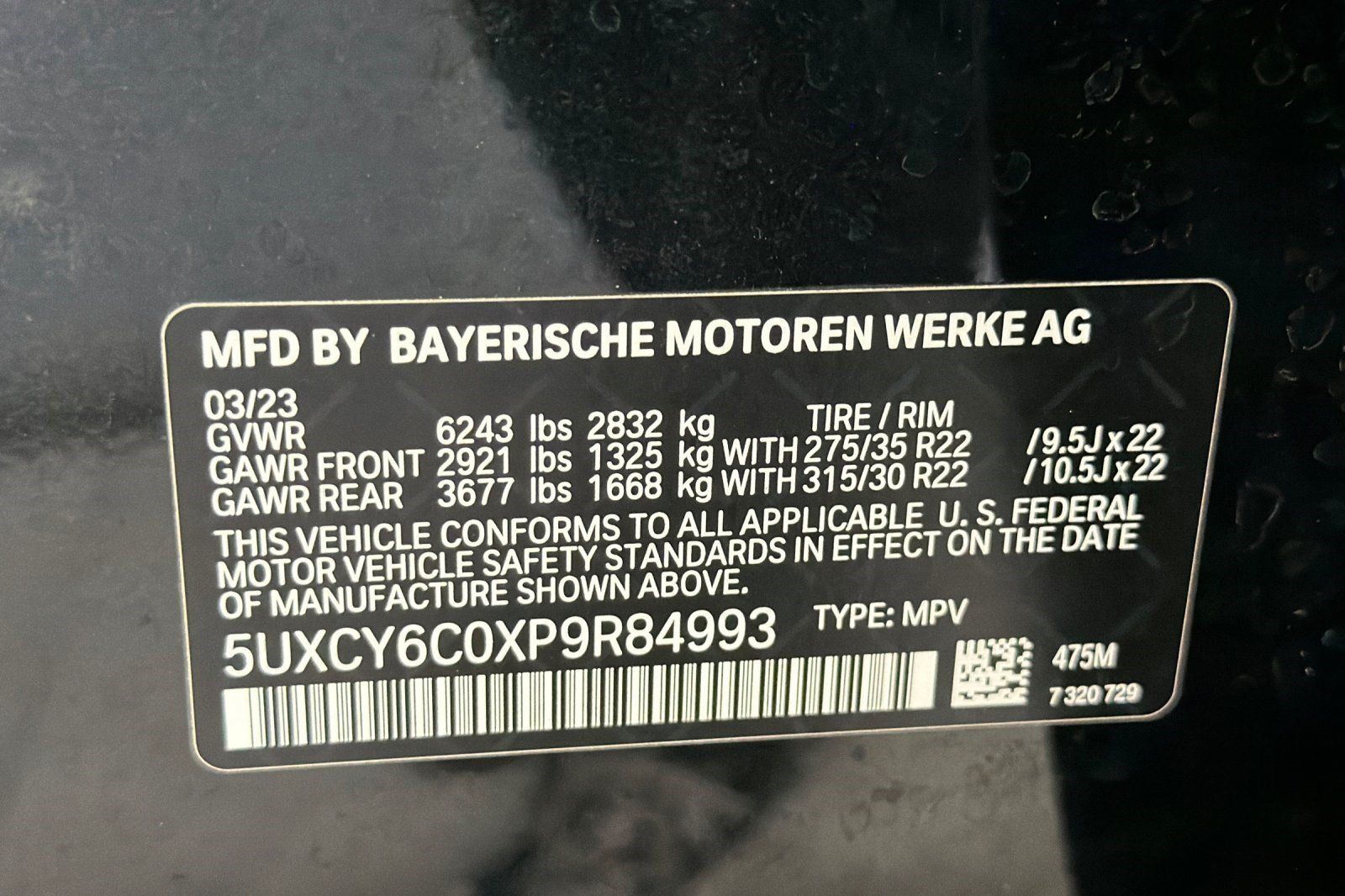 Used 2023 BMW X6 xDrive40i w/ M Sport Package AWD/4WD image 29