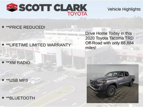Used 2020 Toyota Tacoma TRD Off-Road w/ TRD Premium Off Road Package AWD/4WD image 13