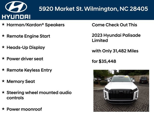 Certified 2023 Hyundai Palisade Limited w/ Cargo Package AWD/4WD image 6
