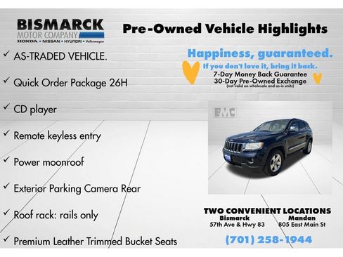 Used 2011 Jeep Grand Cherokee Limited AWD/4WD image 5