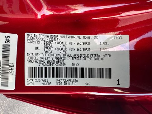 New 2026 Toyota Tundra SR5 image 34