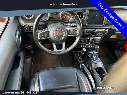 Used 2022 Jeep Wrangler Unlimited Sahara w/ LED Lighting Group AWD/4WD image 14