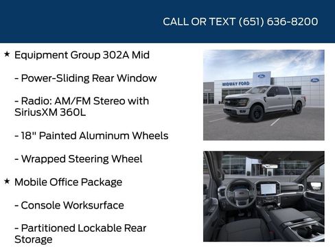 New 2026 Ford F150 XLT w/ Equipment Group 302A MID AWD/4WD image 20