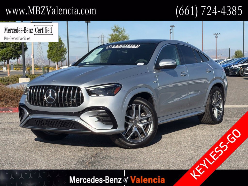Certified 2025 Mercedes-Benz GLE 53 AMG 4MATIC Coupe image 1