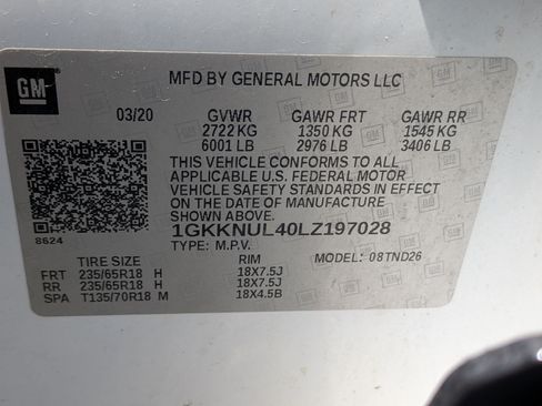 Used 2020 GMC Acadia SLT AWD/4WD image 36