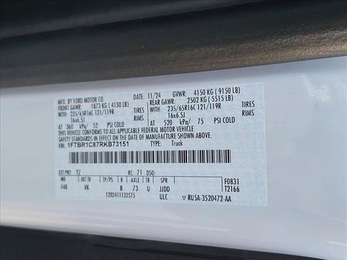 Used 2024 Ford Transit 250 148 Medium Roof w/ Load Area Protection Package RWD image 23