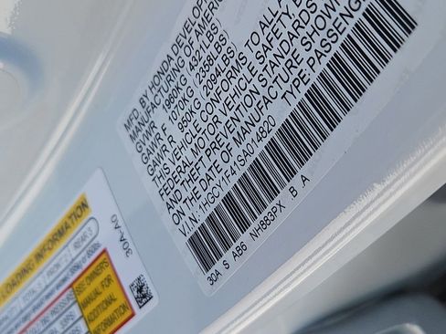 Certified 2025 Honda Accord SE image 14