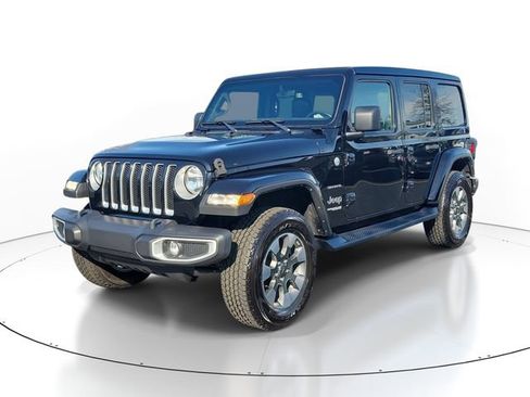 Used 2021 Jeep Wrangler Unlimited Sahara w/ Uconnect 4C Nav & Sound Group image 2