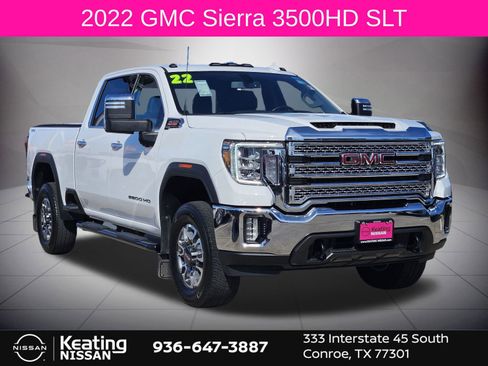 Used 2022 GMC Sierra 3500 SLT w/ Gooseneck/5TH Wheel Package image 1