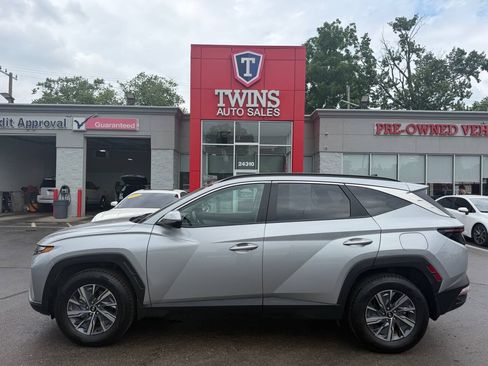 Used 2023 Hyundai Tucson Blue AWD/4WD image 1