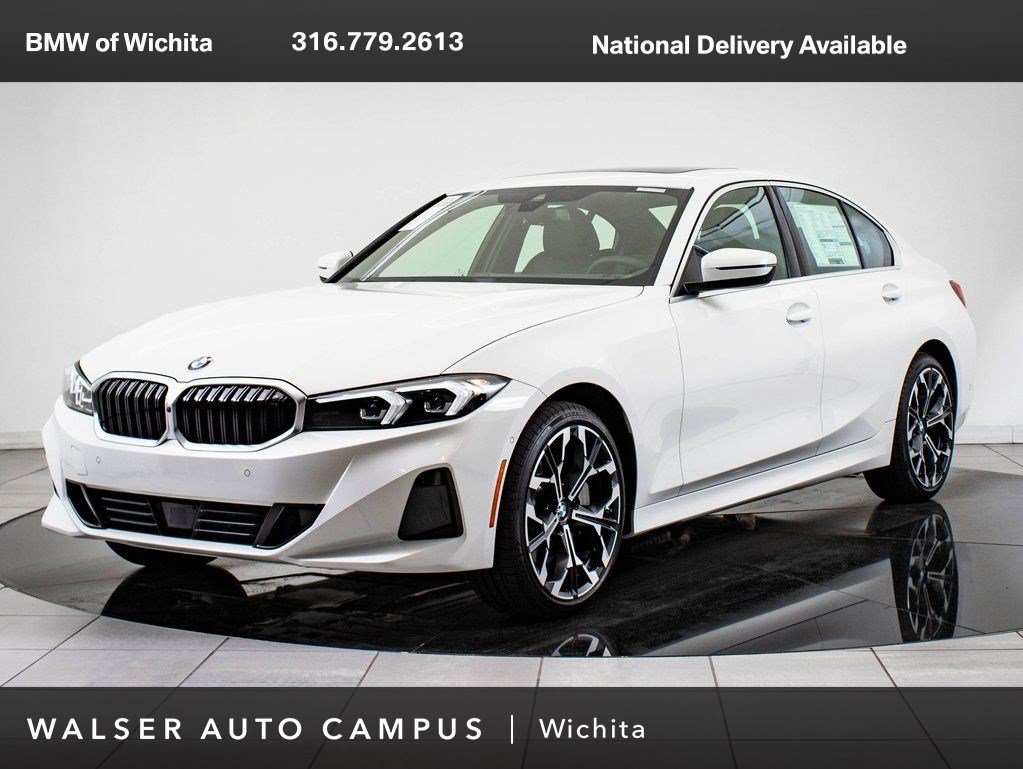 Certified 2025 BMW 330i xDrive Sedan w/ Convenience Package AWD/4WD image 1