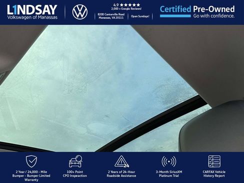 Used 2021 Volkswagen Tiguan SE w/ Panoramic Sunroof Package image 19