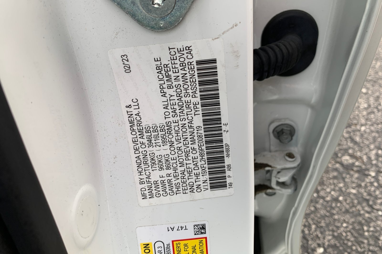 Used 2023 Honda Civic Sport image 9