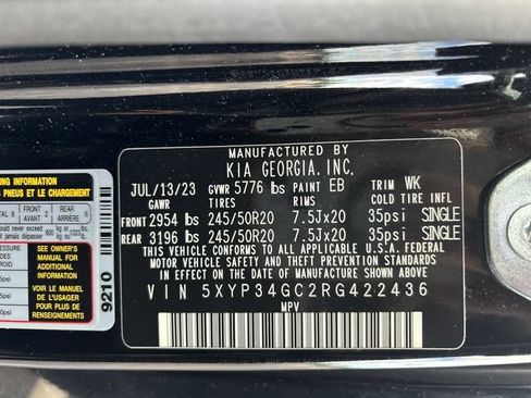 Used 2024 Kia Telluride EX FWD image 29