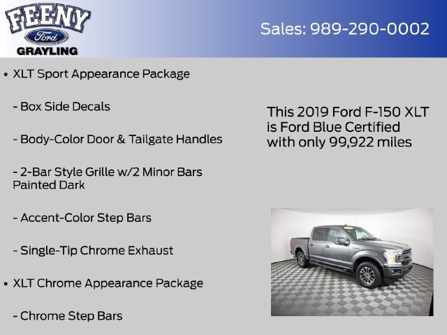 Certified 2019 Ford F150 XLT w/ Equipment Group 302A Luxury AWD/4WD image 21