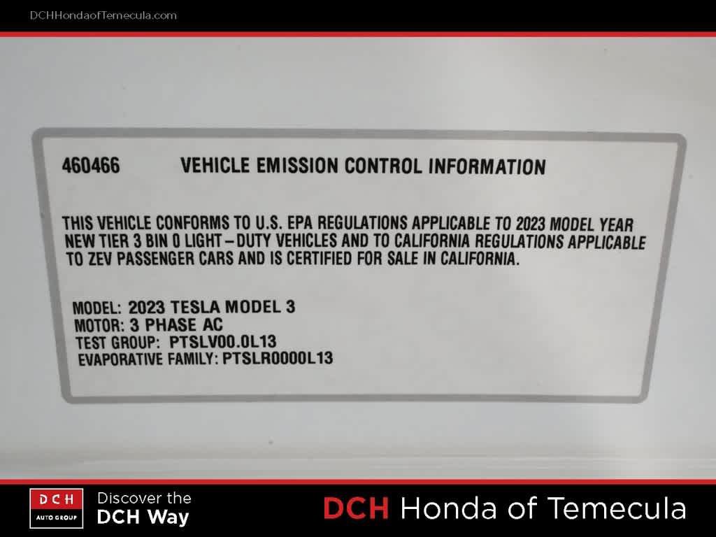 Used 2023 Tesla Model 3 Standard Range RWD image 9