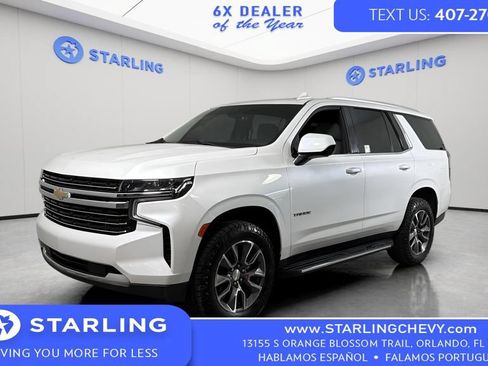 Certified 2021 Chevrolet Tahoe LT AWD/4WD image 1