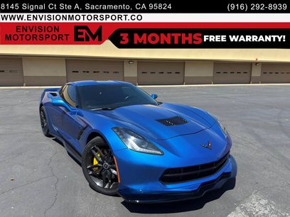 Used 2016 Chevrolet Corvette Stingray Coupe w/ Carbon Flash Badge Package