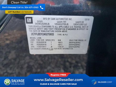 Used 2010 GMC Terrain SLE w/ Convenience Package image 17