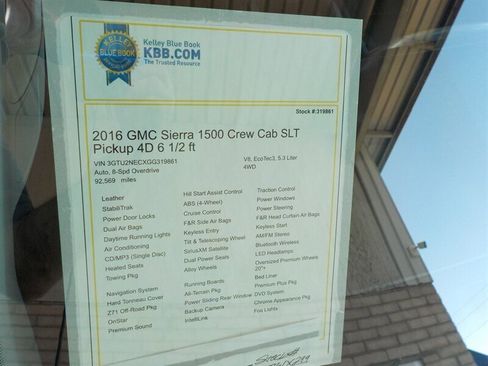 Used 2016 GMC Sierra 1500 SLT image 18