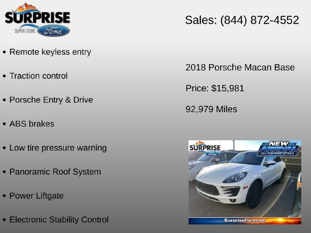 Used 2018 Porsche Macan AWD/4WD image 12