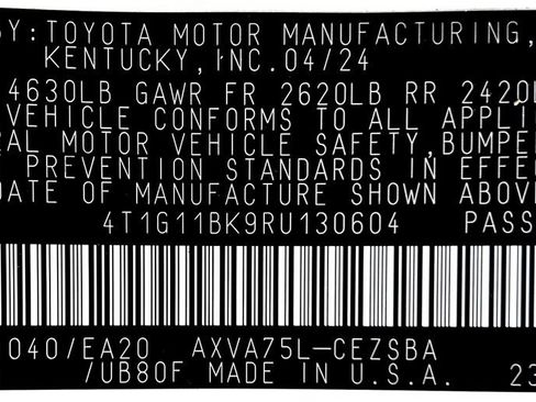 Certified 2024 Toyota Camry SE AWD/4WD image 24