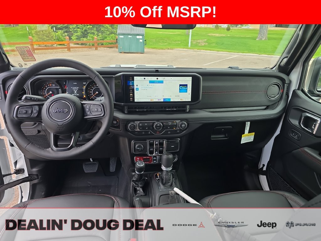 New 2026 Jeep Gladiator Rubicon w/ Steel Power Dome Hood Package AWD/4WD image 12