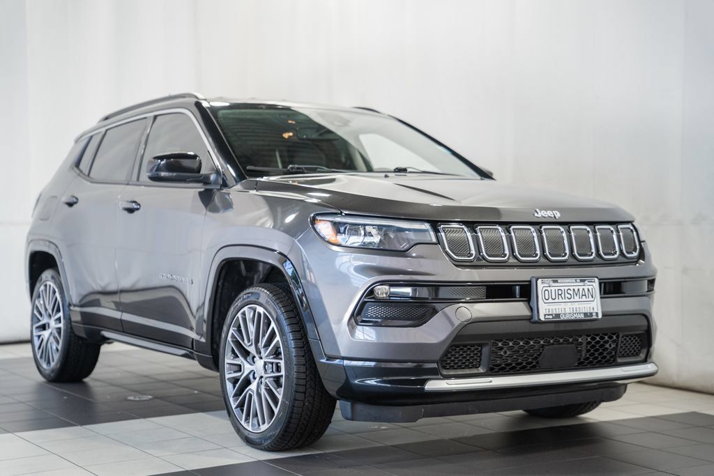 Certified 2022 Jeep Compass Limited w/ Elite Group AWD/4WD image 1