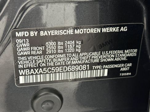 Used 2014 BMW 535d Sedan RWD image 29