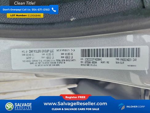 Used 2015 Chrysler 200 C w/ Navigation & Sound Group I FWD image 16