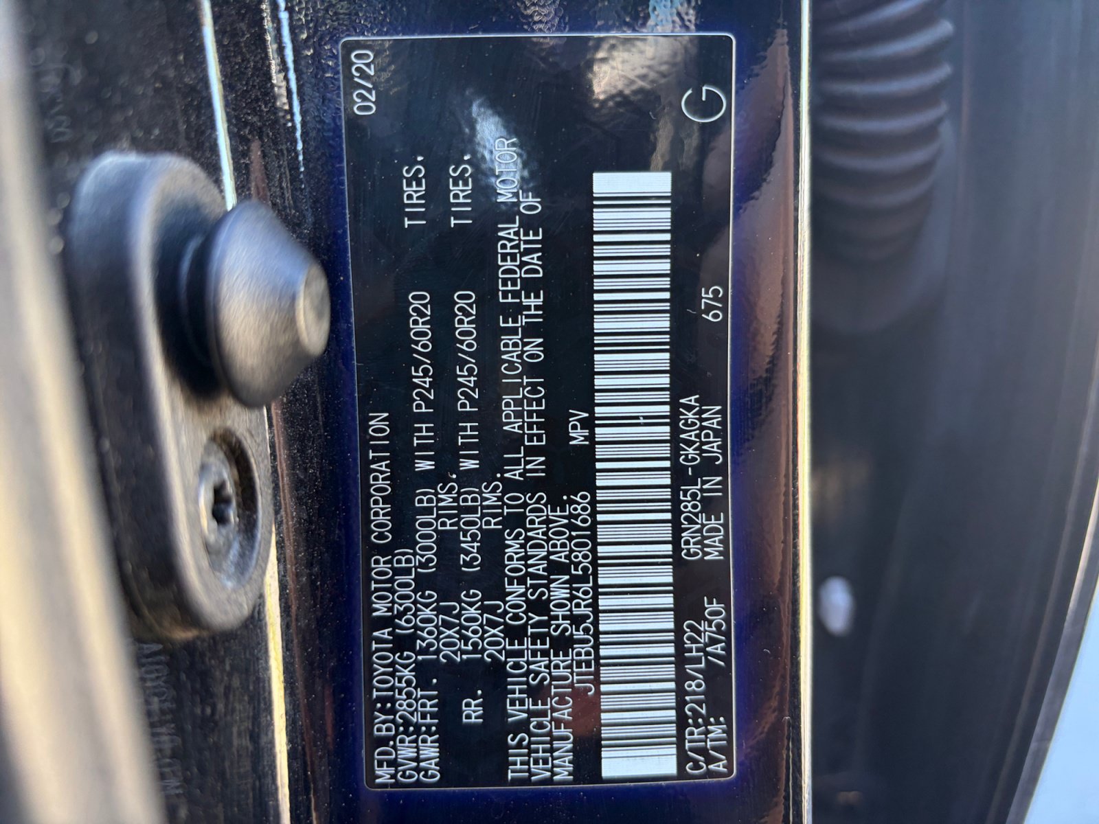 Used 2020 Toyota 4Runner Nightshade AWD/4WD image 32
