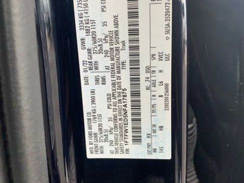 Certified 2022 Ford F150 Lariat w/ Equipment Group 502A High image 31