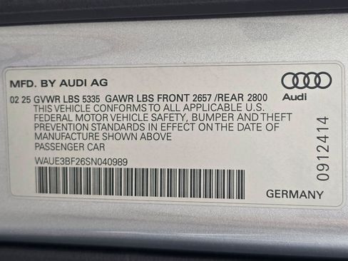 Certified 2025 Audi A6 Premium Plus w/ Premium Plus Package AWD/4WD image 30