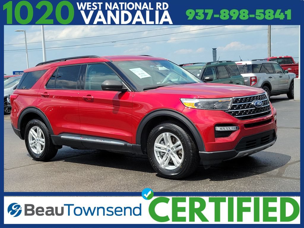Certified 2023 Ford Explorer XLT w/ Equipment Group 202A AWD/4WD 360° Tour